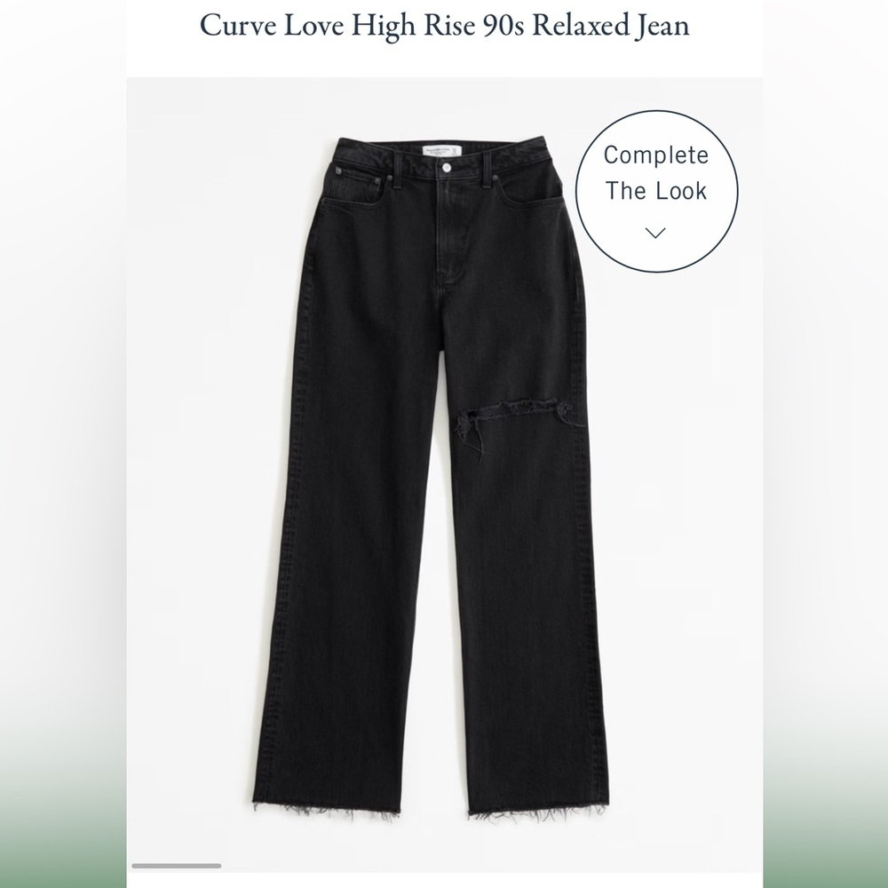 Curve love high rise 90s relaxed Jean